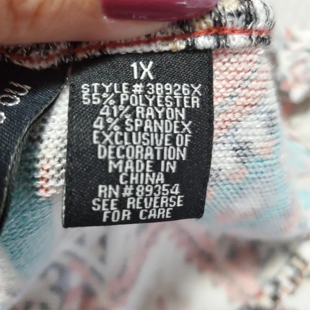 No Comment Aztec Print Tank Top - Picture 7 of 7